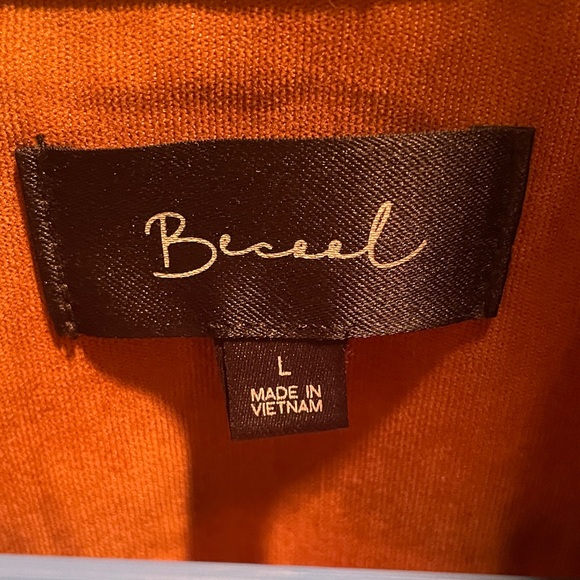 Bagatelle Women's Rust Utility Jacket - Picture 2 of 4